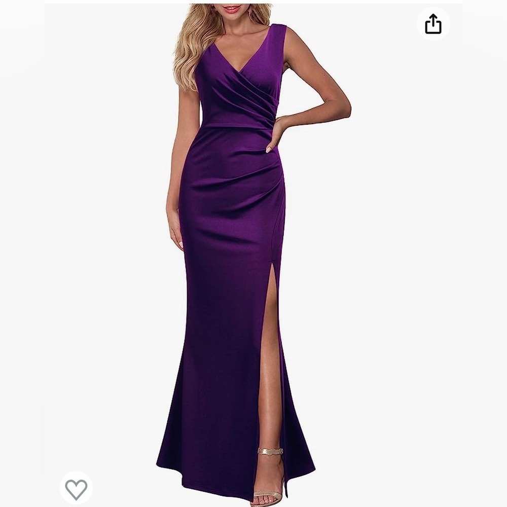 Purple dress